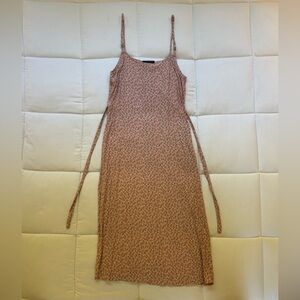 Brandy Melville Pink Floral Dress